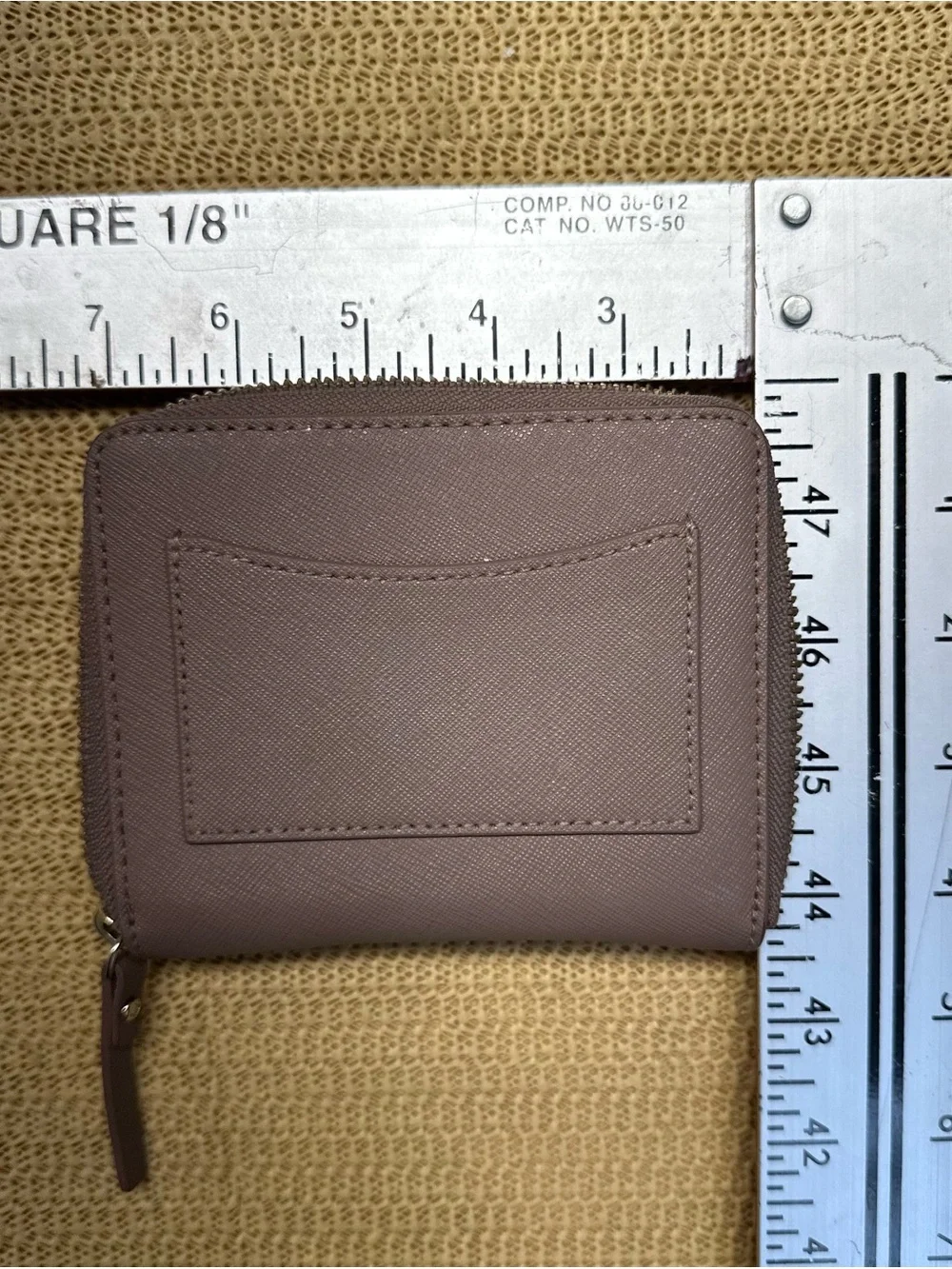 kate spade Lavender Saffiano Zip Around Wallet